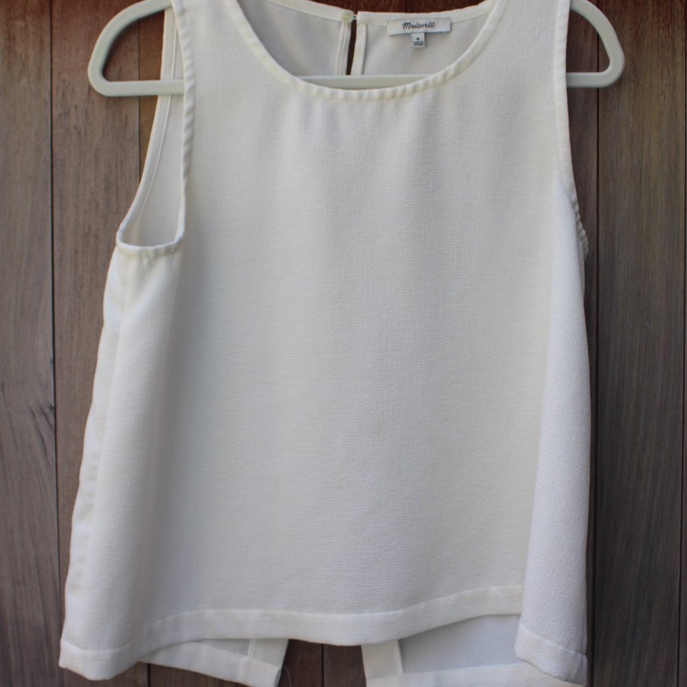Madewell Day Night Split Back Tank Top